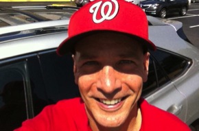 Bill Wearing Nationals Cap